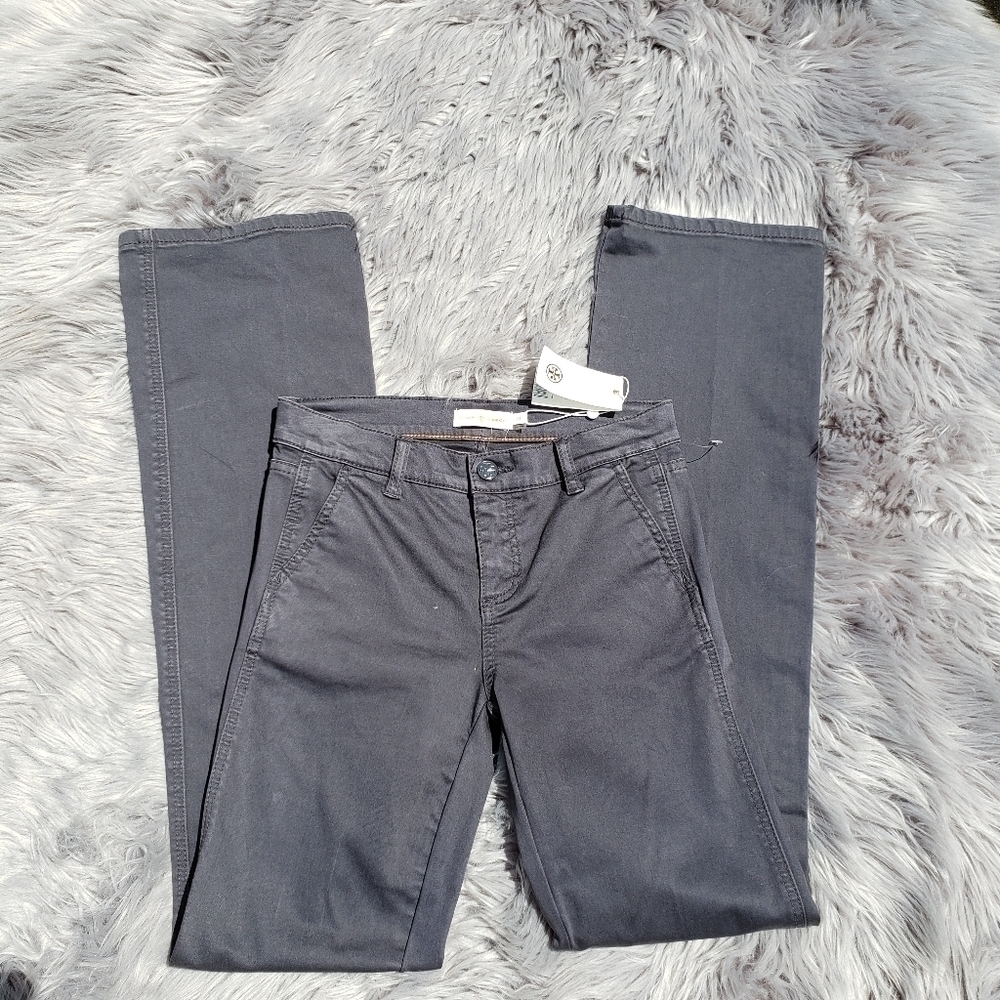NWT Tory Burch Sabrina Flare Jeans Gray size 24 - Picture 6 of 12